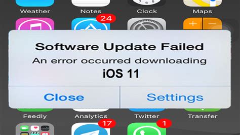 iphone update problems