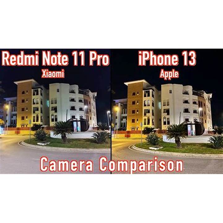 iPhone vs Redmi Camera
