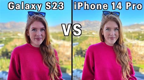 Iphone Vs Samsung Selfie