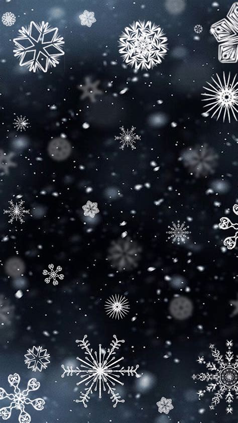 Christmas Snowflake iPhone Wallpapers Top Free Christmas Snowflake