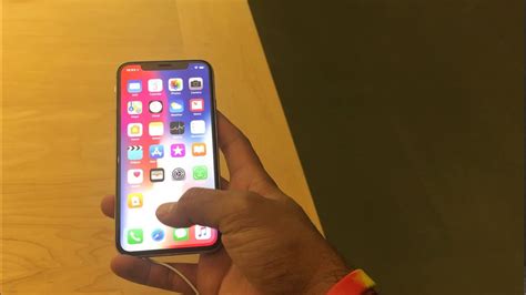 Iphone X Half Screen White