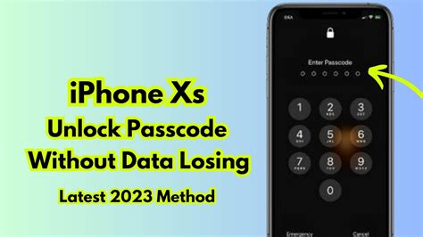 Iphone Xs Unlock Code