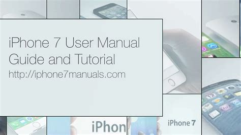 iPhone 7 User Guide iPhone 7 Manual YouTube
