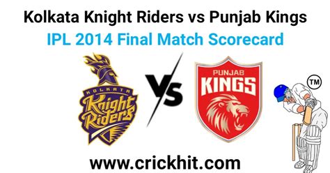 ipl 2014 final scorecard