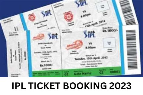 ipl 2023 chennai ticket booking