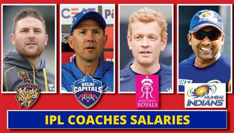 ipl head coach salary