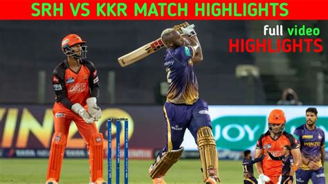 ipl kkr vs srh 2022 highlights