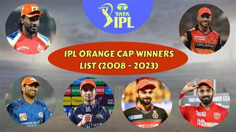 Ipl Orange Cap List