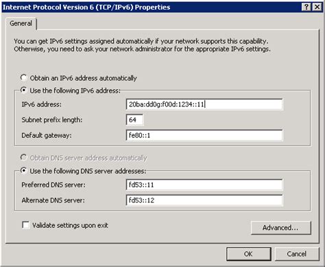 ipv6 default gateway address example