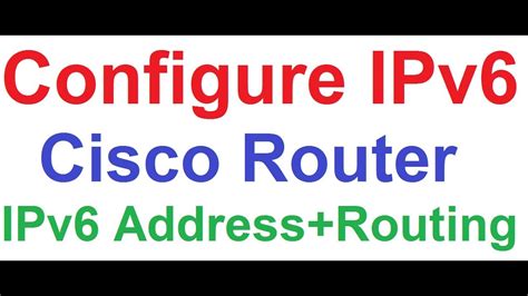 ipv6 loopback address cisco