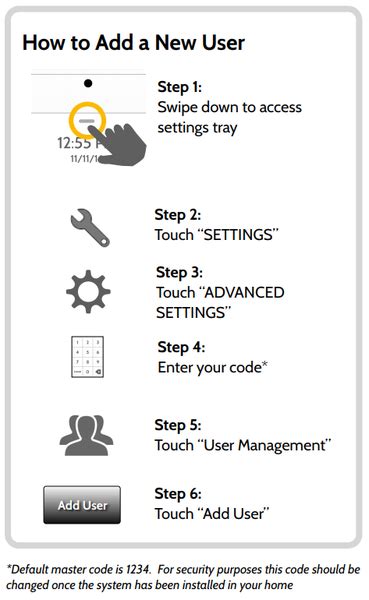 Qolsys IQ Panel 2+ User Management YouTube
