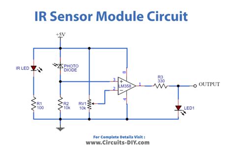 Ir Sensor Circuit Diagram With Arduino
