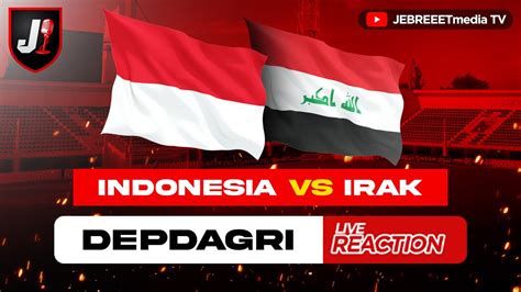 irak vs indonesia live dimana