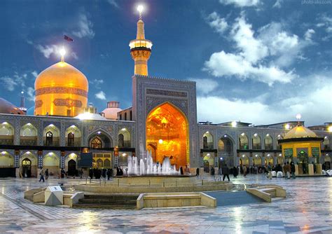 iran's war veterans and imam reza shrine
