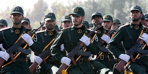 iran guard warns protest