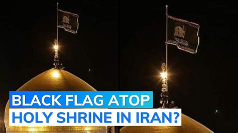 iran has raised the black flag