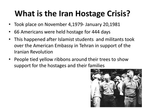 iran hostage crisis summary