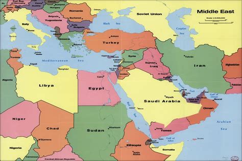 iran izrael mapa