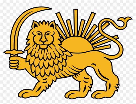iran lion flag emoji
