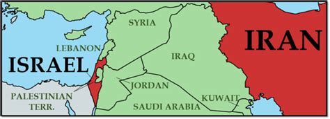 iran to palestine distance