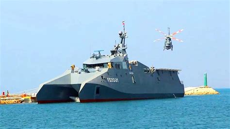 iranian navy ship in red sea