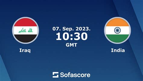 iraq vs india live score