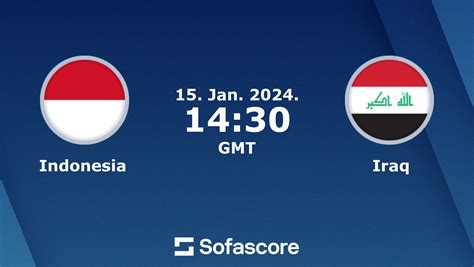 iraq vs indonesia live score