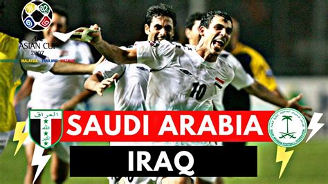 iraq vs saudi arabia