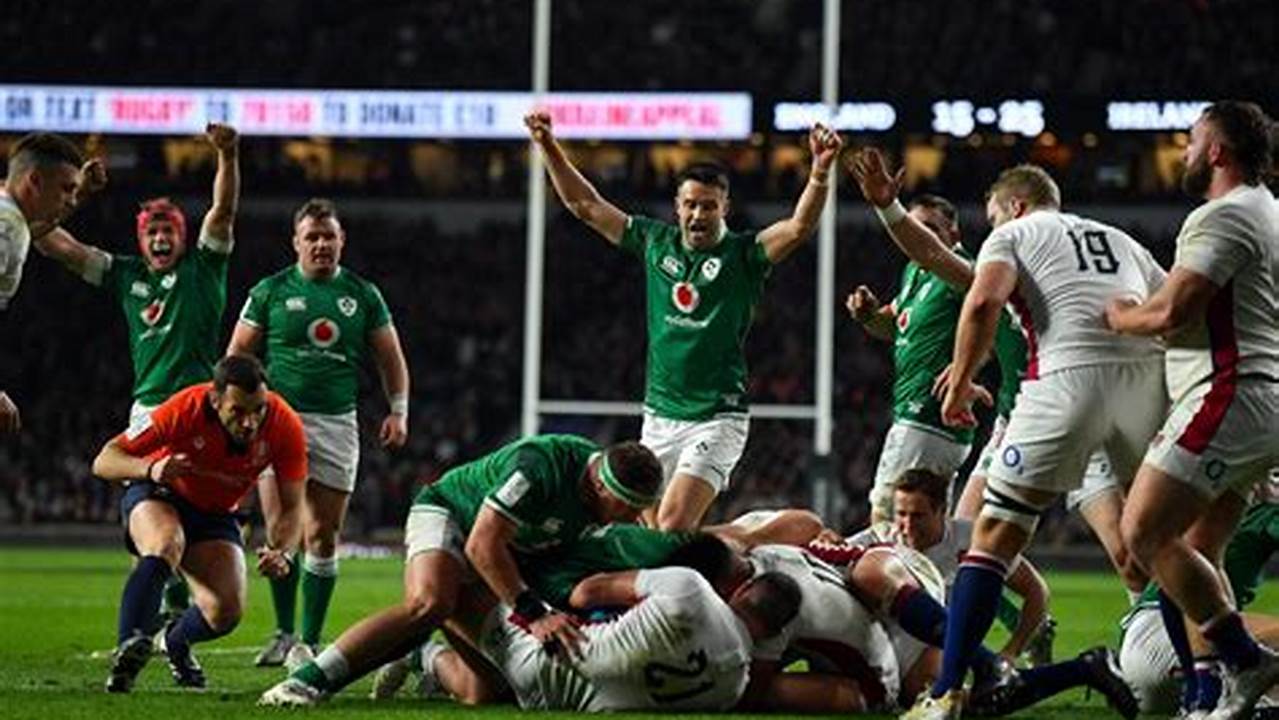 Ireland vs England: Breaking News on the Latest Rivalry Updates