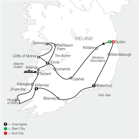 ireland tours april 2024