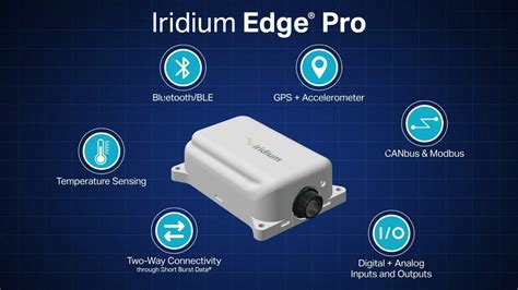 Iridium Edge® Global 2Way Messenger & Tracking Solution