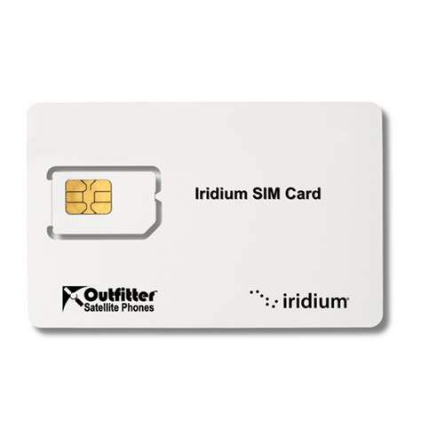 iridium sim card