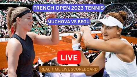 irina begu live score