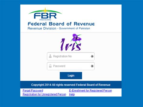 iris login for irs