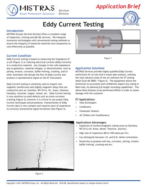 Iris Vs Eddy Current Testing