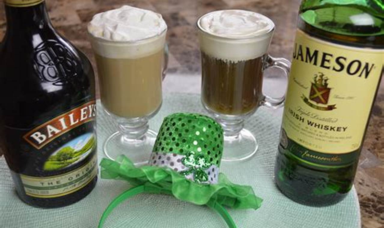 irish coffee recipe jameson bailey