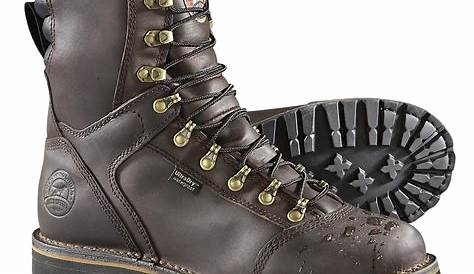 Irish Setter Mens 6" Ely Black Steel Toe Work Boots 83612 | eBay