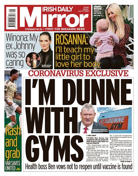 irish mirror newspaper latest news