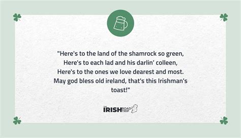 Irish Toasts