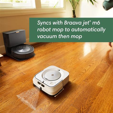 iRobot Roomba j6+ (6550) SelfEmptying Robot Vacuum Identifies and