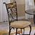 iron dining room chairs