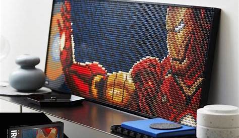 LEGO Art Iron Man blends bricks with home decor - 9to5Toys