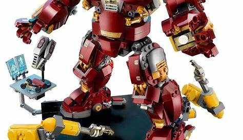 lego Iron Man Mark 44 Hulkbuster / Veronica / Jackhammer Arm how to