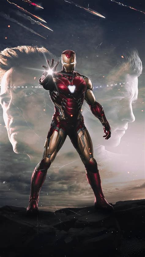 I am Iron Man Mark 85 Armor iPhone Wallpaper iPhone