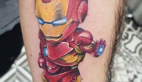 Iron Man Tattoo Small 70 Designs Für Männer Tony Stark Ink