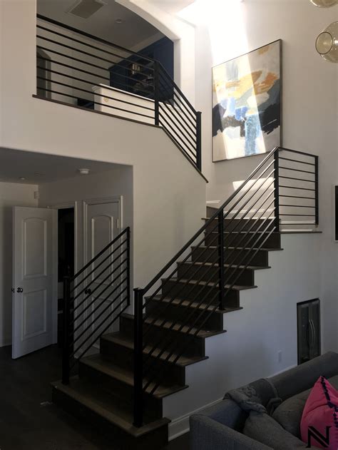 Iron Modern Stair Railing Design: A Perfect Blend Of Style And Functionality