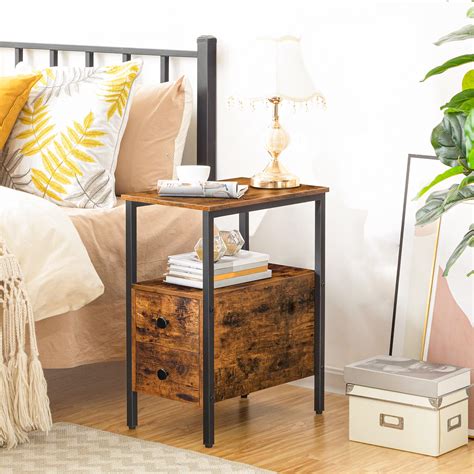 Iron Bedside Table Design