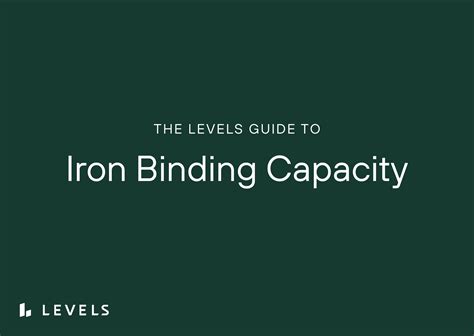 Iron Binding Capacity Over 500