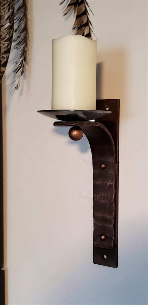 Iron Candle Sconce