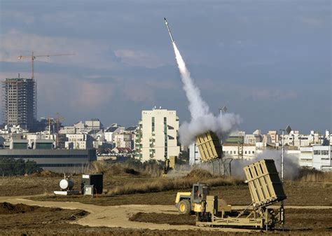 iron dome missile battery